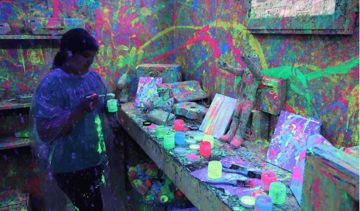Raging Axe & Splatter Paints